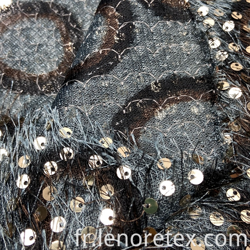 Sequin Embroidery Fabric